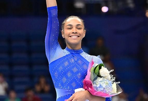 Hezly Rivera Wins Second Straight US Gymnastics Title