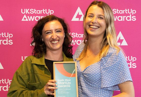 Female Owned Bristol StartUp, The Marketing Plot Wins South West Award