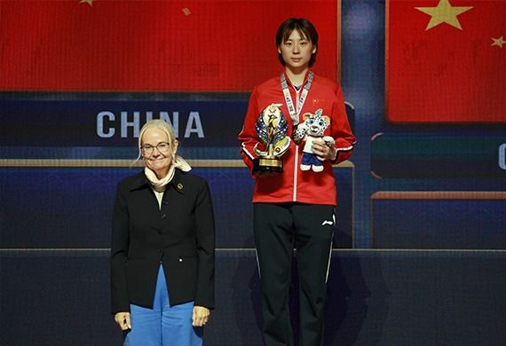 Chen Yi Wins Asian Table Tennis Championships Women's Singles Title