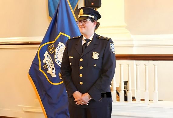 Nadine Amatruda Becomes Waterbury's First Woman Deputy Chief